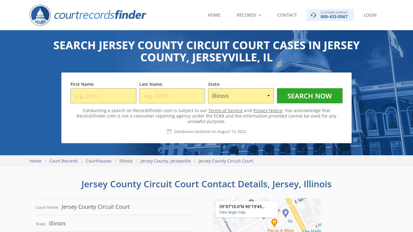 Jersey County Circuit Court Case Search - RecordsFinder